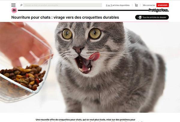 Le magazine Protégez-Vous nous attribue la mention «le meilleur choix» - Nature’s HUG™ Pet food Inc. - Français